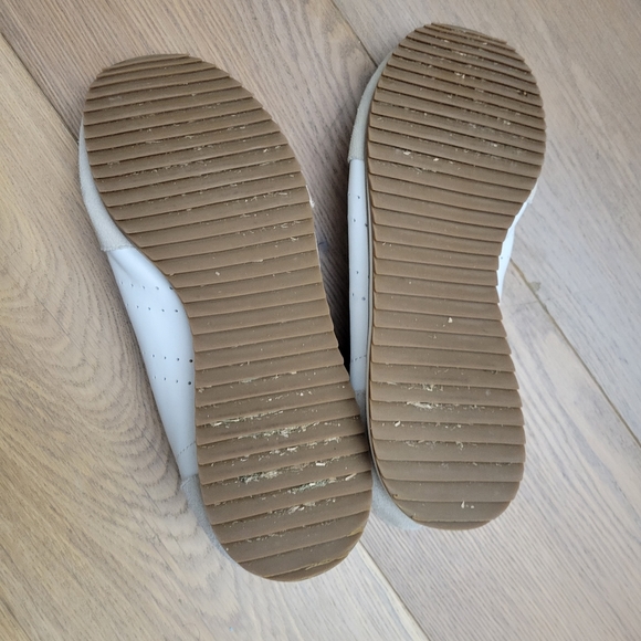 Banana Republic Thane Leather Trainer Sneaker White Leather Sz. 10M - Picture 6 of 16